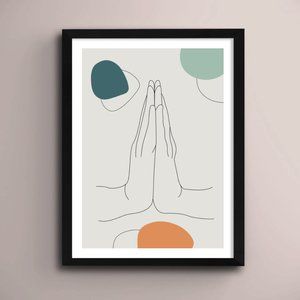 2/$35 Modern Minimalist Abstract Boho Wall Art Print Home Decor [No Frame]